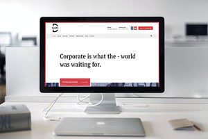 Corporate Business WordPress Theme