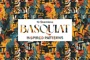 10 Art Series Patterns: Basquiat, a Pattern Graphic by Motifs (Thumbnail 5 of 12)
