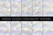 40 Pastel Glossy Opalescent Texture, a Graphic by UniqueMe (Thumbnail 3 of 21)
