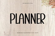 PLANNER, a Sans Serif Font by InermediaSTUDIO (Thumbnail 1 of 6)