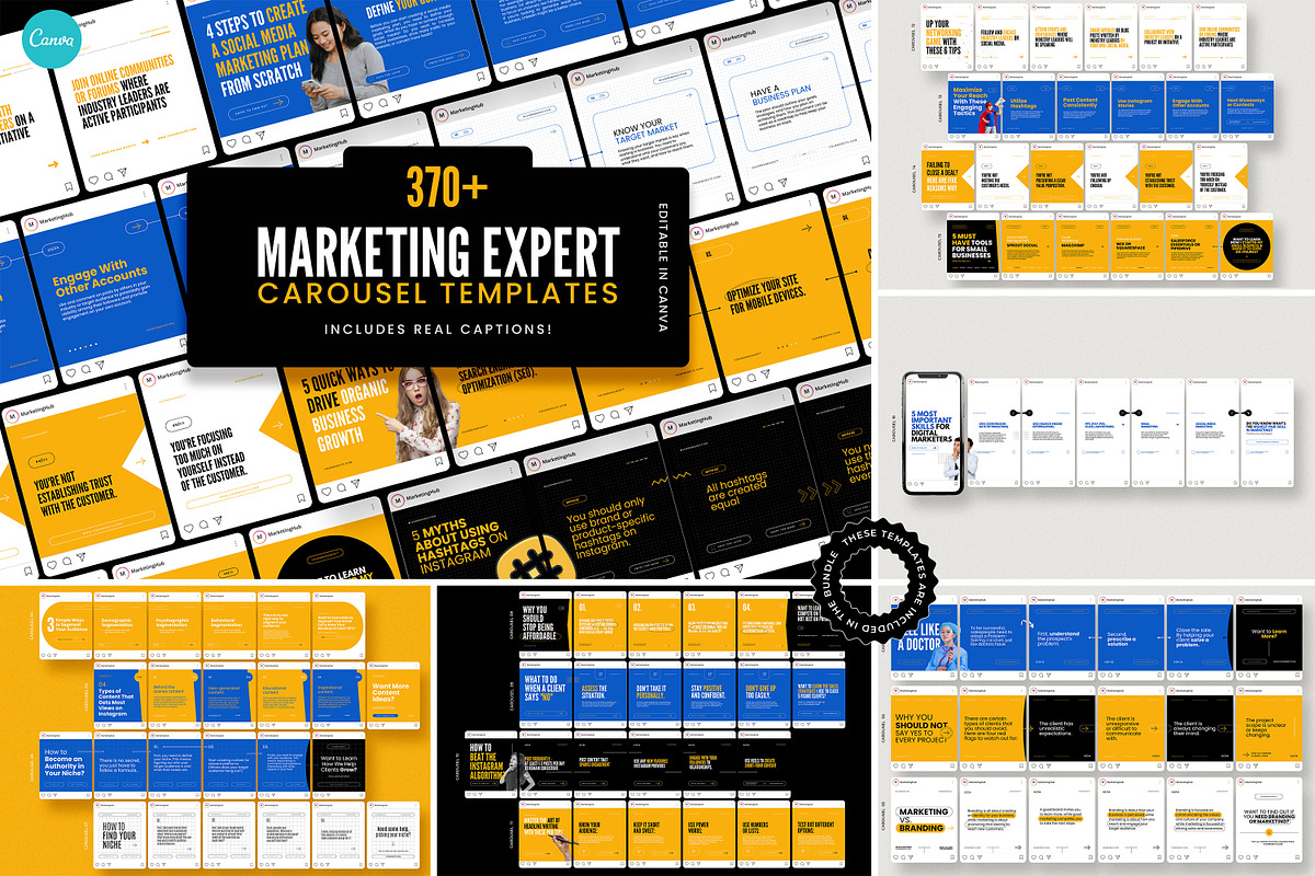 2100+ Marketing Social Media Bundle, a Social Media Template by AndrewPixel (Photo 4 of 9)