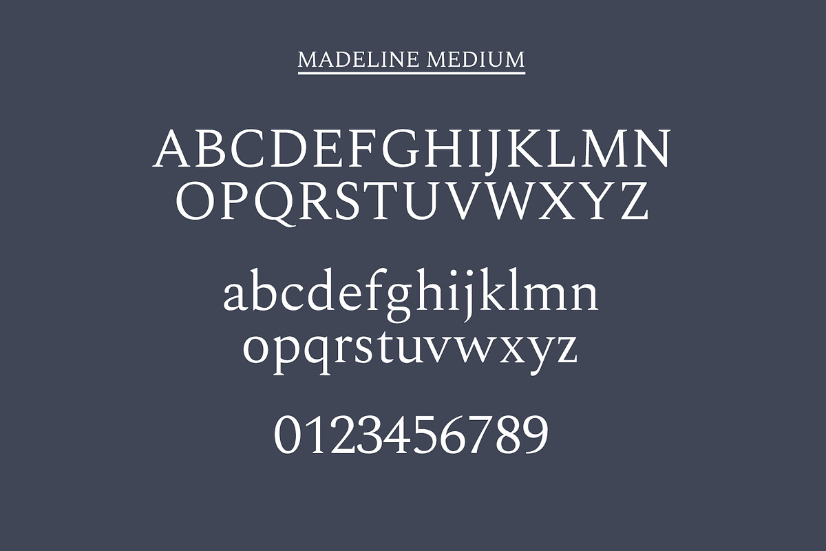 Madelin Serif Font Family, a Serif Font by Creativetacos (Photo 12 of 13)