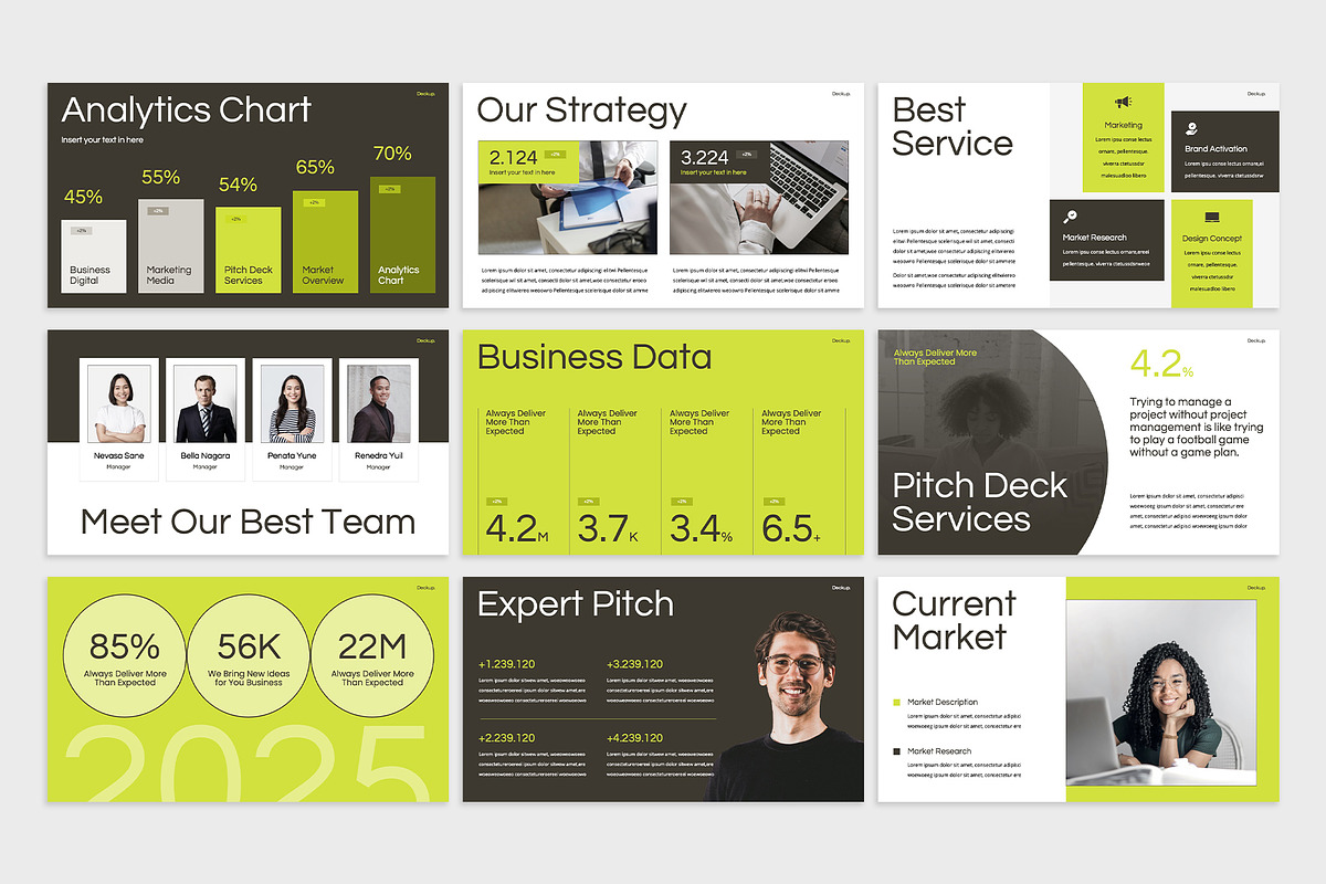 Pitch Deck Keynote preview 3