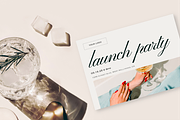 Event invitation Canva template, an Invitation Template by LePosey Studio (Thumbnail 1 of 11)