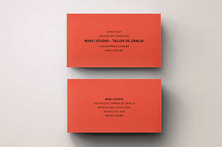 Modern Business Card Template, a Business Card Template by Blank Studio