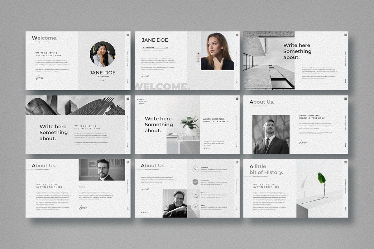 Minimal Presentation Template, a Presentation Template by Studio Temply (Photo 15 of 28)