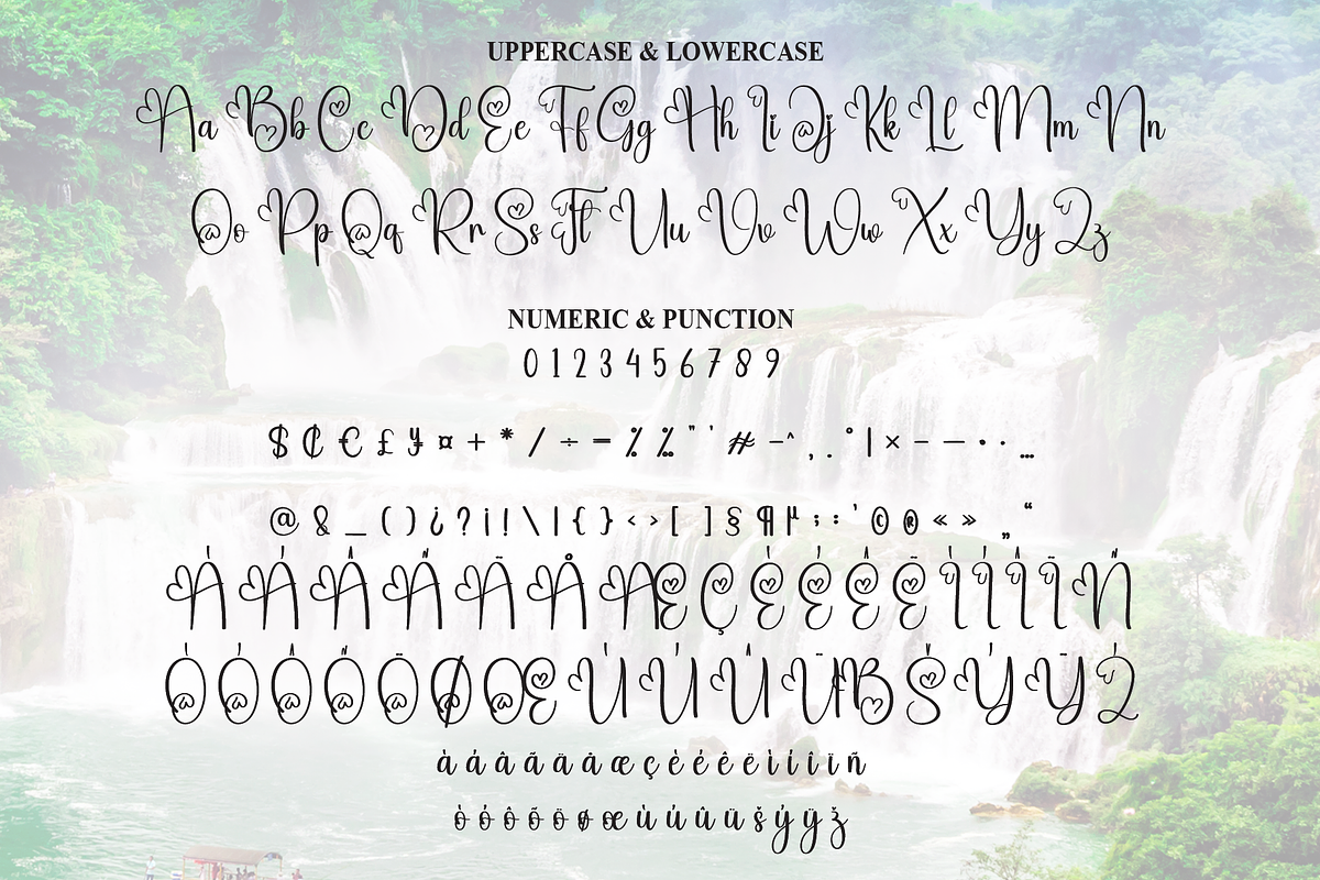 Cascade | Script Font, a Handwritten Font by Scratchones (Photo 6 of 8)