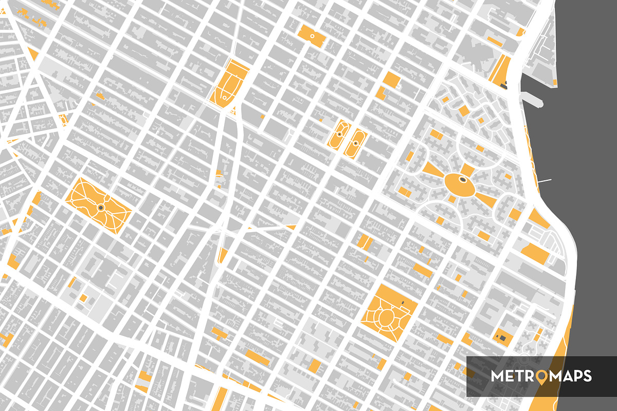 SALE – 40% off – New York Map, an Illustration by MetroMaps (Photo 2 of 3)