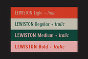 LEWISTON: A Serif Typeface, a Serif Font by Liszar Inzani (Thumbnail 2 of 13)
