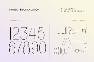 Chesalova - Unique Typeface