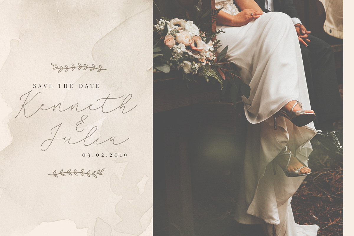 Sophia Christie Script Wedding Font preview 5