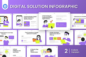 Digital Solution Keynote, a Presentation Template by Antstheme