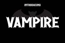 Vampire Fonts