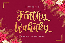 Fenthy Wahuky - Lovely Script Font