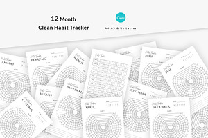 Habit Tracker Bundle Pack Vol.11