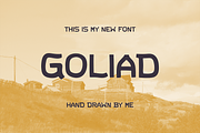 Goliad Hand Drawn Font, a Sans Serif Font by nickqtx (Thumbnail 3 of 4)