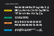 Domea Scrawl - Handwritten, a Handwritten Font by Lettermine (Thumbnail 7 of 10)