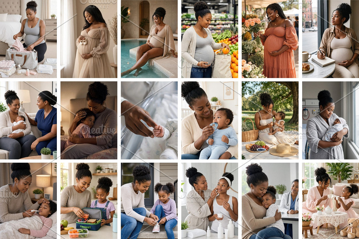 190 Melanin Motherhood Photos, a Person Photo by Selenique Studio (Photo 15 of 15)