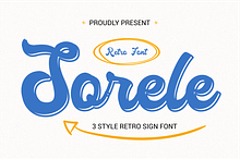 Sorele Retro Font