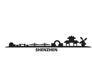 China, Shenzhen City Skyline