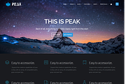 Peak Premium Agency WordPress Theme, a WordPress Template by Visualmodo (Thumbnail 9 of 18)