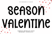 Season Valentine, a Script Font by InermediaSTUDIO (Thumbnail 1 of 9)