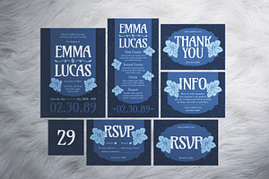 Illustrative Wedding Invitation, an Invitation Template by The Good Store