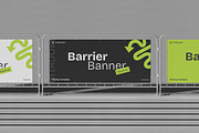 Stand Barrier Banner Mockup, an Advertising Mockup by Artbox Studio (Thumbnail 2 of 6)