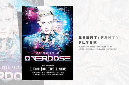 Overdose Party Flyer