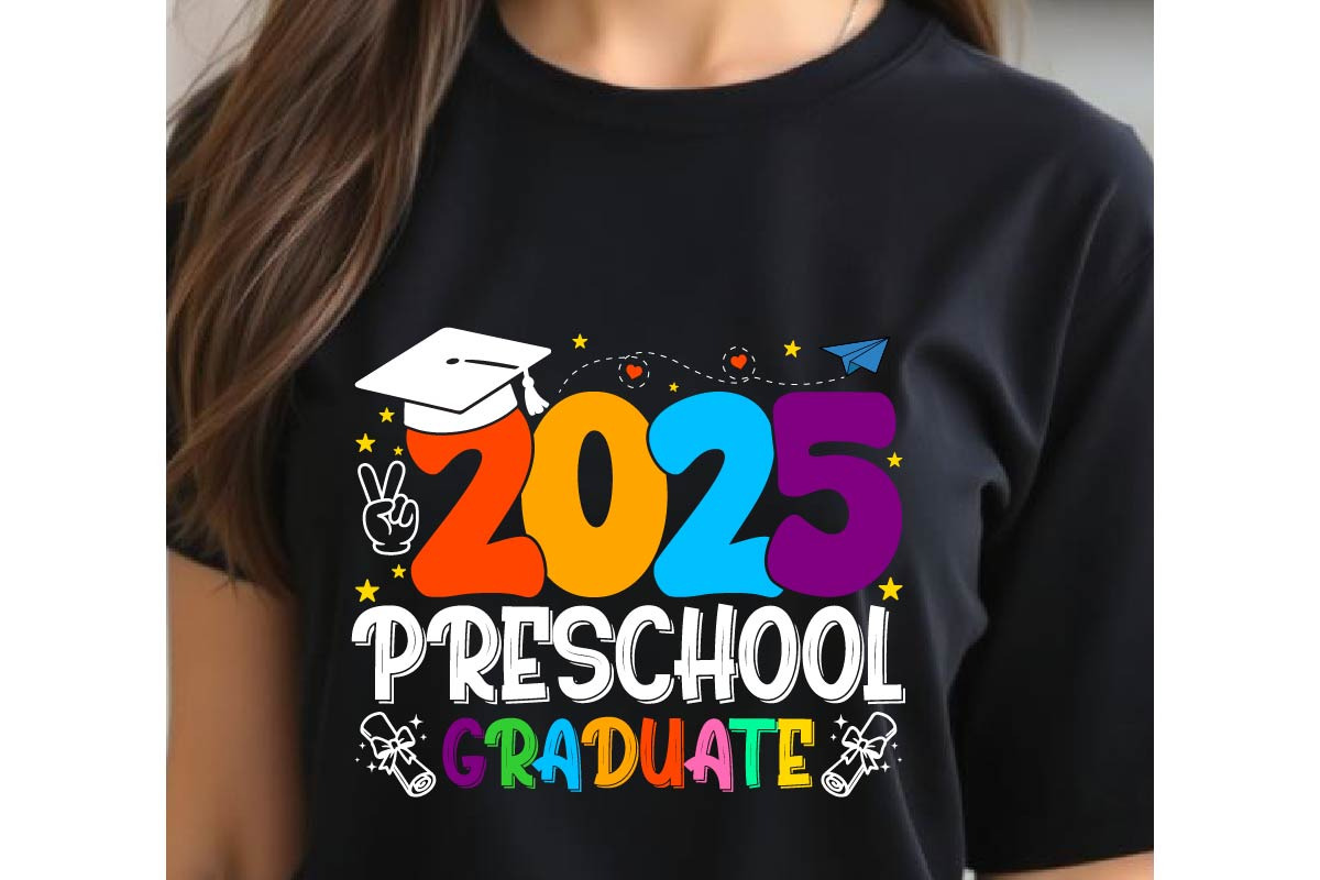 2025 Preschool Graduate Svg Png, a Graphic by EllaMaiyaali (Photo 3 of 9)
