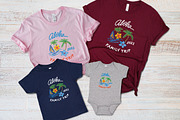 Hawaii Family Vacation T-Shirt Print, an Object Graphic by Paul Lesser (Thumbnail 3 of 6)