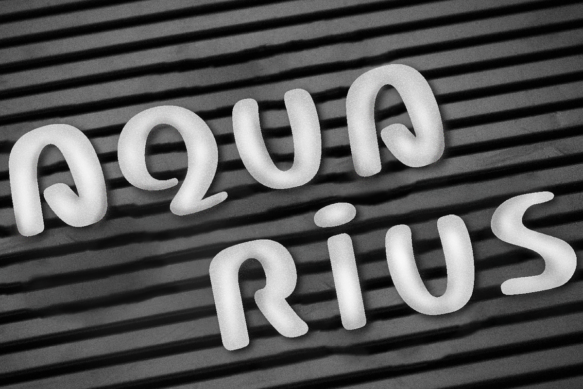 Aqua Bubble Typeface, a Blackletter Font by Rachel McBride Creative (Photo 3 of 8)