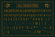 Acelon Blur, a Serif Font by Craft Supply Co. (Thumbnail 3 of 8)