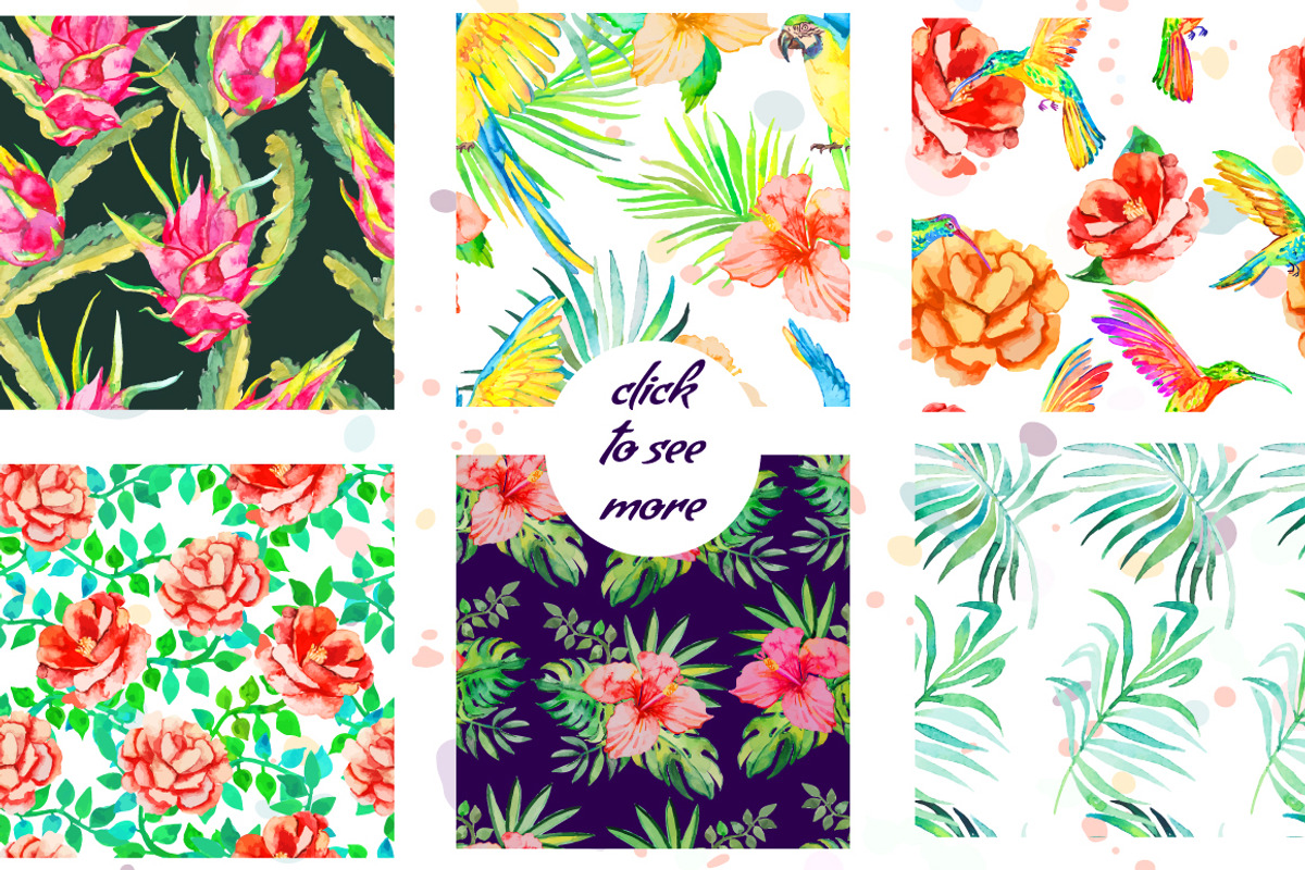60% OFF TROPICAL SET, an Illustration by Elizaveta (Photo 4 of 9)