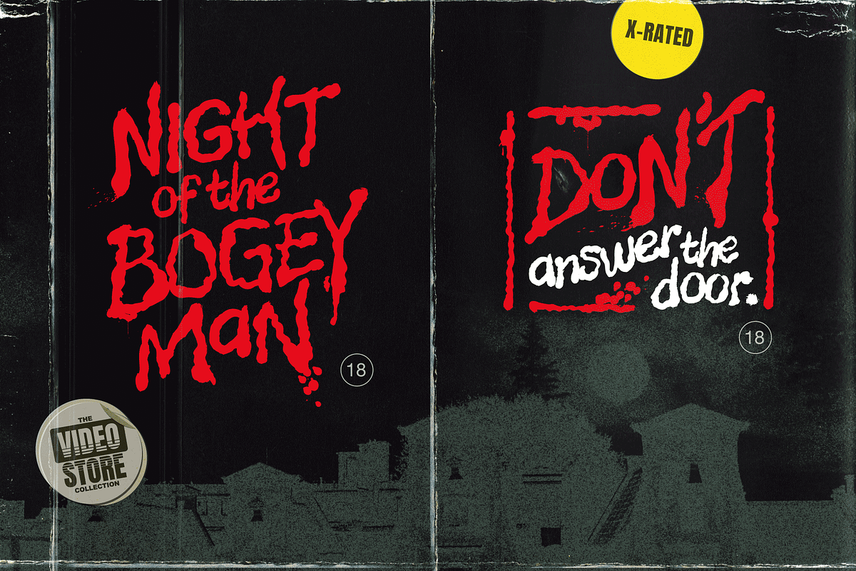 Nightmare Street - Halloween Font, a Font by Wingsart Studio (Photo 14 of 16)