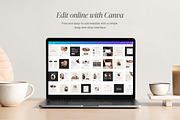 Canva Massage Therapist templates, a Social Media Template by LiliesandBerries (Thumbnail 21 of 21)