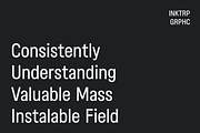 Gibstone; Condensed Font Family, a Sans Serif Font by Eko Bimantara (Thumbnail 8 of 14)