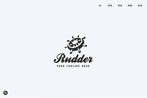 Rudder/Helm Logo Template