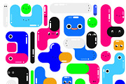Tetris. Game pattern, a Pattern Graphic by Lineli (Thumbnail 7 of 12)