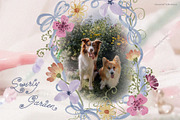 Whimsical Swirly Garden Florals, a Decorative Illustration by SunnyAfternoons (Thumbnail 9 of 17)
