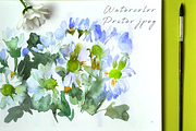 Garden Flowers - Watercolor elements, an Illustration by Graphic Republic (Thumbnail 5 of 5)