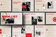 Minimalist Presentation Template, a Design Template by Dream-Lab (Thumbnail 1 of 8)