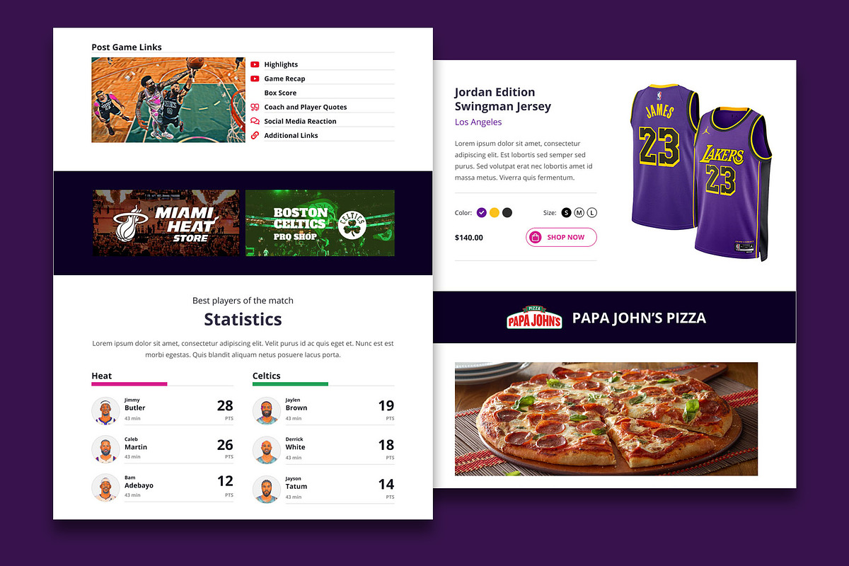 Athletica-1 Email Template + Builder, an Email Template by WEB4PRO (Photo 4 of 4)