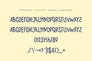 School Gloshar Font, a Handwritten Font by QR Design Studio (Thumbnail 5 of 6)