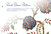 Jacobean Bloom Prints & Motifs, a Pattern Graphic by LEAFure (Thumbnail 6 of 10)