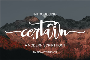 Certain Script