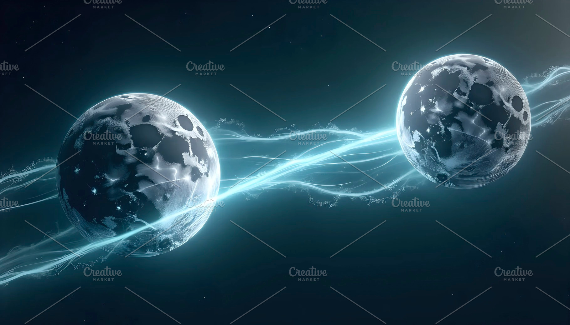 Illustrate an interstellar energy st, a Photo by LOGOCREATIVE