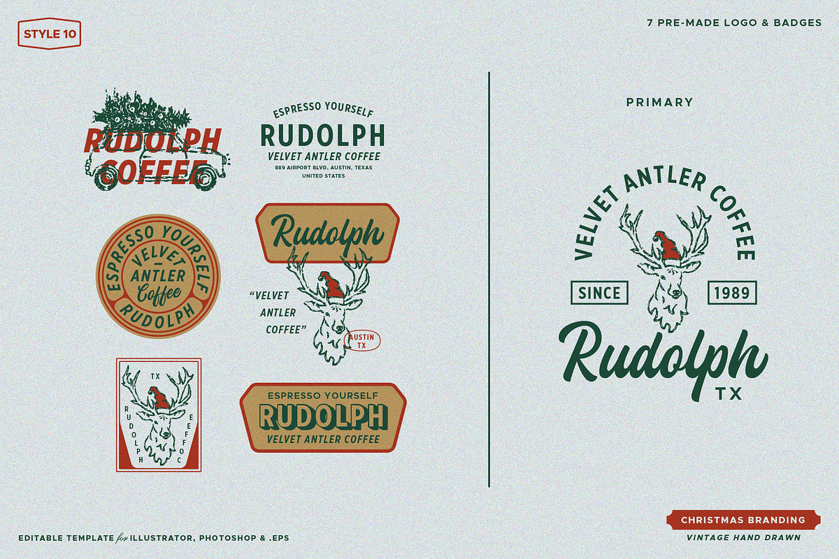 Christmas Branding, a Branding & Logo Template by Refolve Design (Photo 13 of 26)