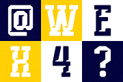 Bagor Bunul | Sport Font, a Serif Font by Twicolabs Fontdation (Thumbnail 6 of 6)
