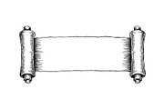 Retro Handcrafted Banner Clipart, an Illustration by balal (Thumbnail 2 of 10)